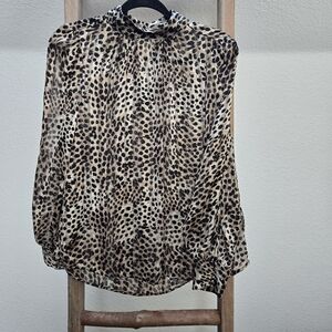 Leopard Print Women's Top
